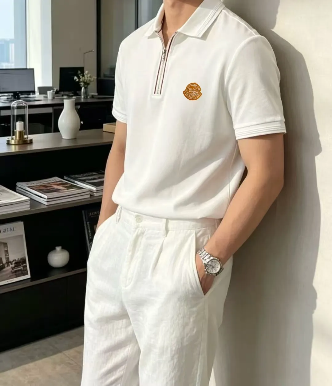 P125， 2026 Classic Versatile Polo T Breathable ！ ， ！ ！ ！Size：M-4XL